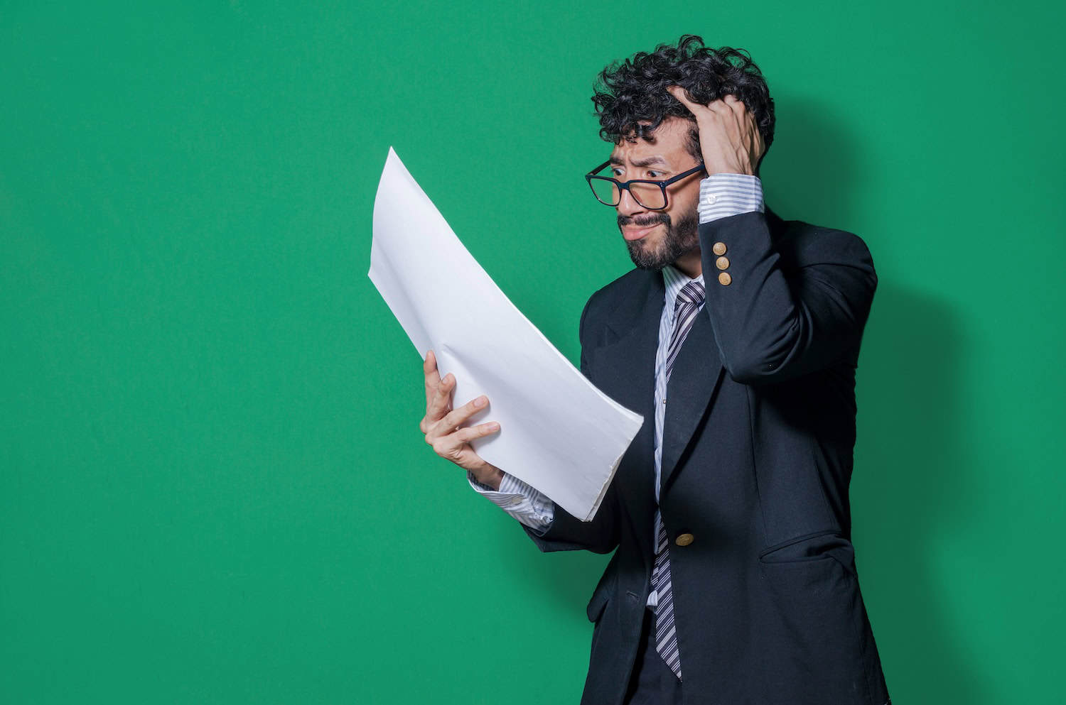 a doctor holding a piece of paper